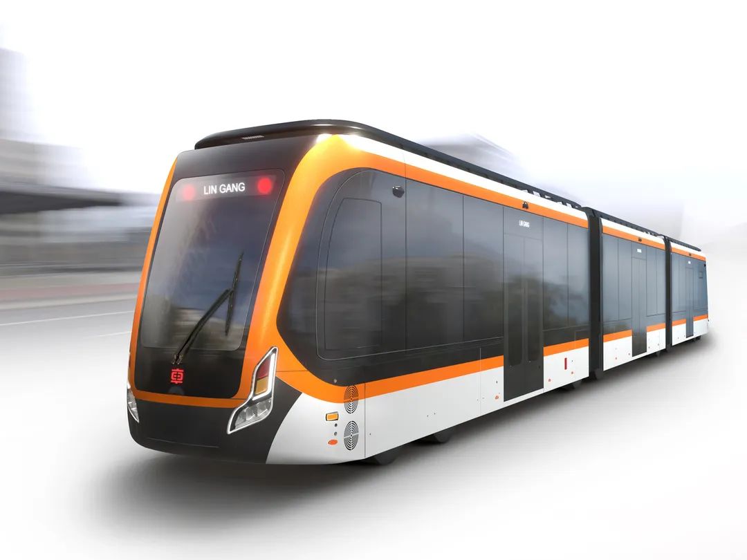 临港中运量t2线氢动力数字轨道胶轮电车荣获上海设计100大奖