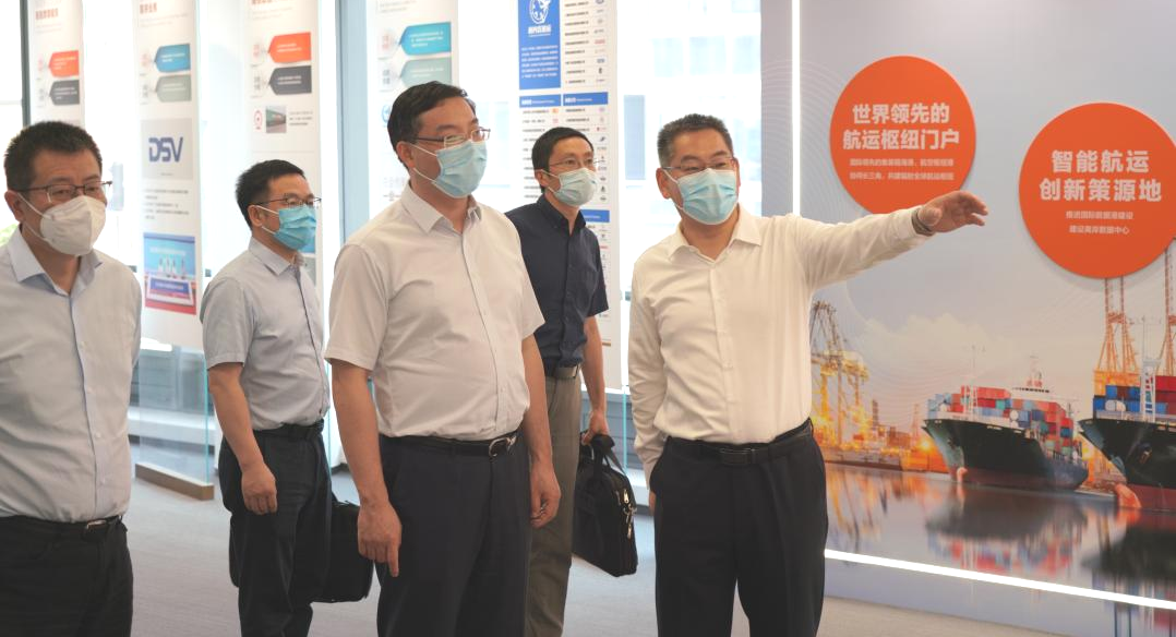 市国资委副主任康杰走访临港集团开展防疫情稳经济保安全大走访大排查