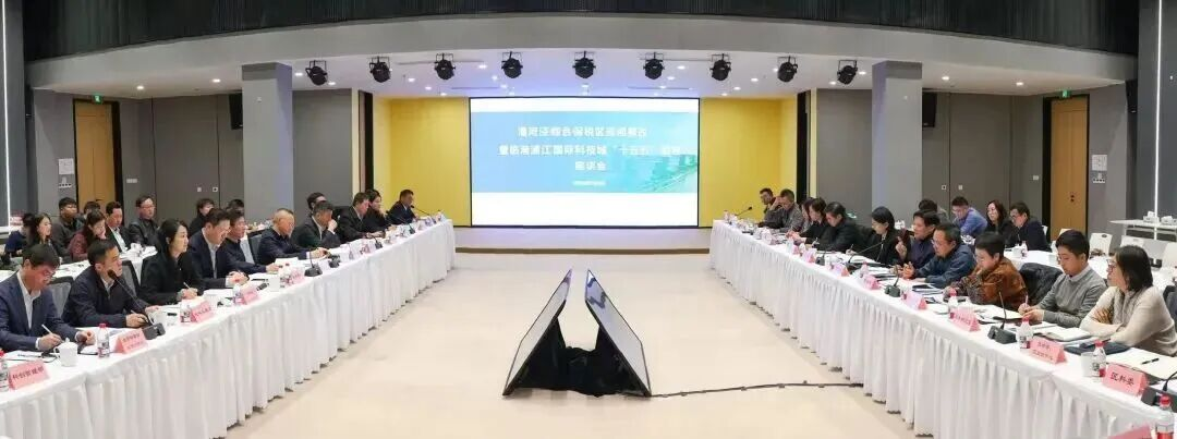 闵行区委主要领导走访调研临港浦江国际科技城