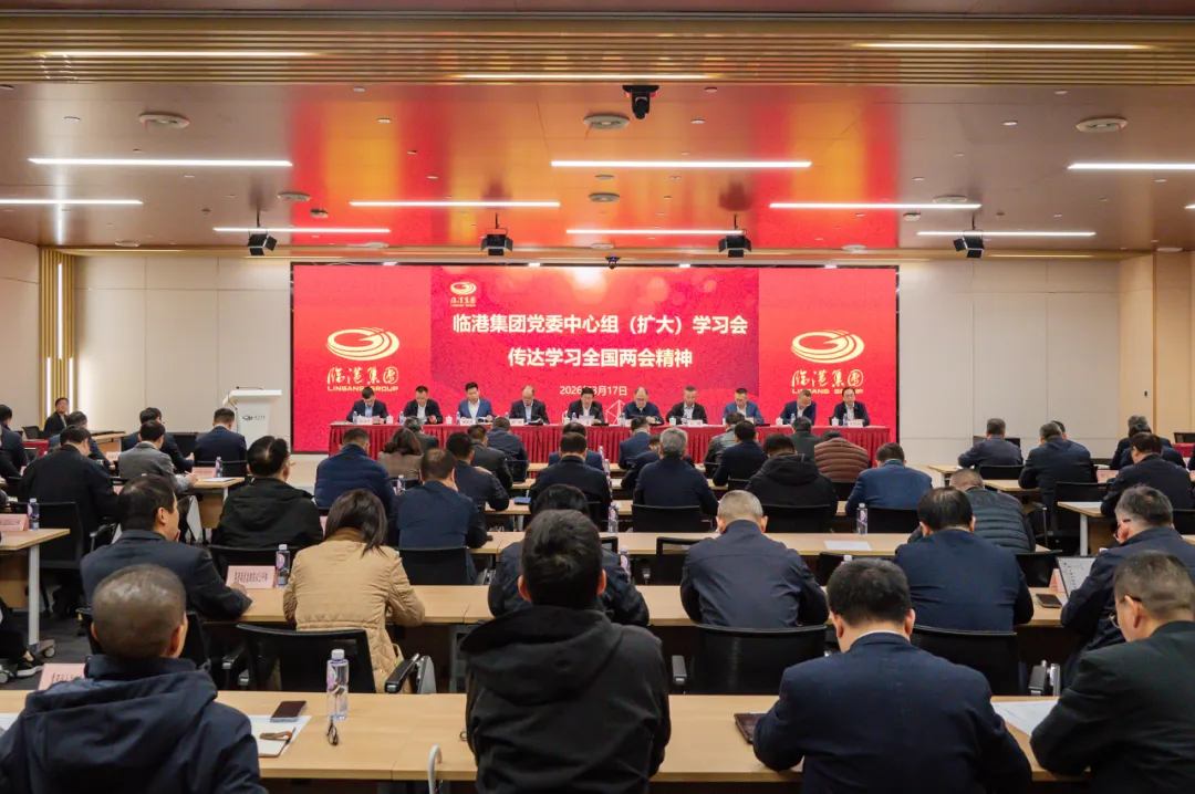 临港集团党委召开传达学习全国两会精神会议