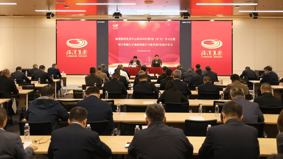 临港集团党委中心组学习会专题学习习近平总书记关于树立和践行正确政绩观的重要论述