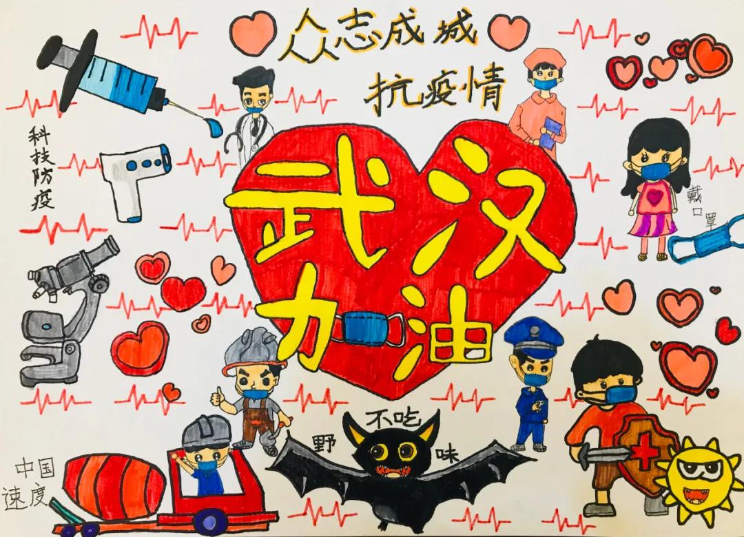 "防控疫情 爱满天下 "——"临"家少年:绘画类获奖名单