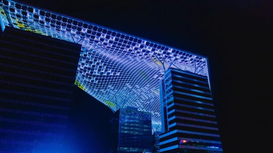 10万盏led灯照明!松江这处夜景打卡地璀璨夺目,你来过了吗?